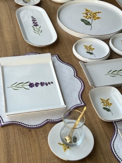 Rossev Mimoza 45 Parça Kahvaltı Takımı