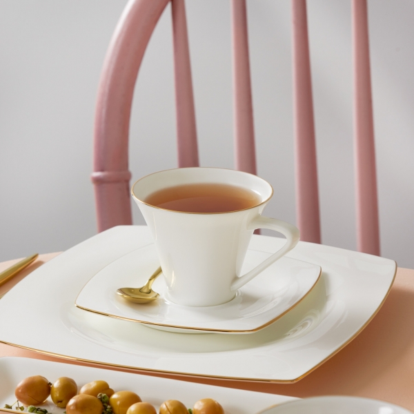 Karaca Fine Pearl Ragusa Gold 26 Parça Kahvaltı Takımı (26 Parça)