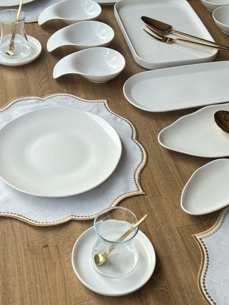 Rossev Kayla 50 Parça Kahvaltı Takımı (50 Parça)