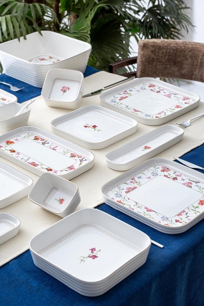 Acar Aria 45 Parça Yemek Takımı