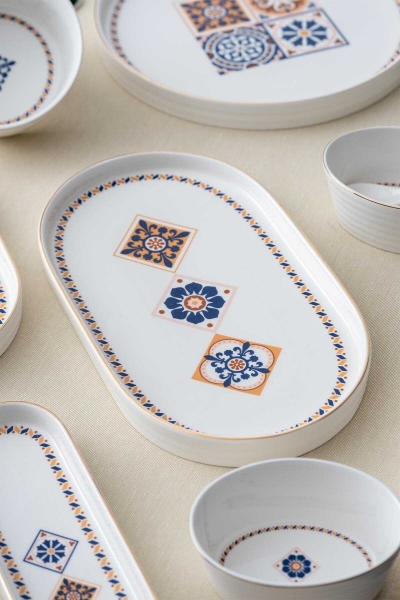 Acar Lucien 45 Parça Yemek Takımı