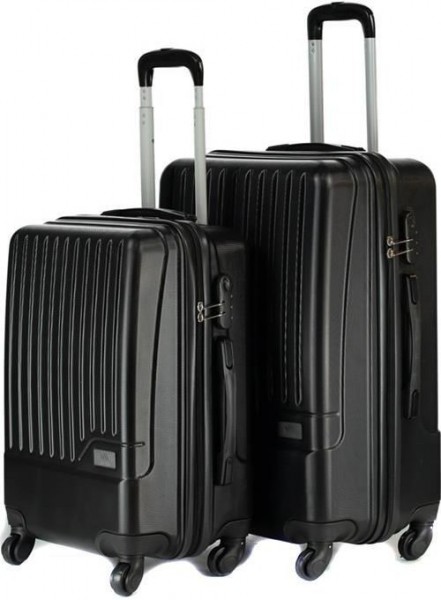 Wexta WX210 Silver Kabin & Orta Boy 2'li Valiz Seti