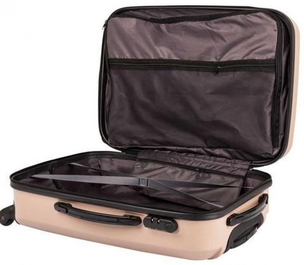 Wexta WX210 Silver Kabin & Orta Boy 2'li Valiz Seti