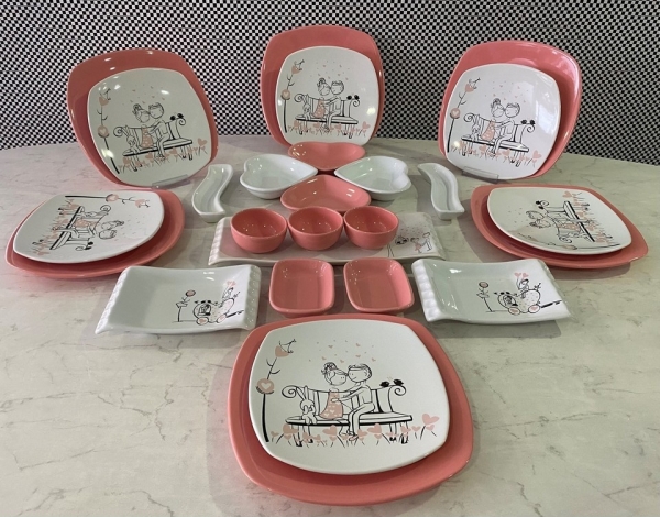 Keramika Tatlı Düş 26 Parça Kahvaltı Takımı