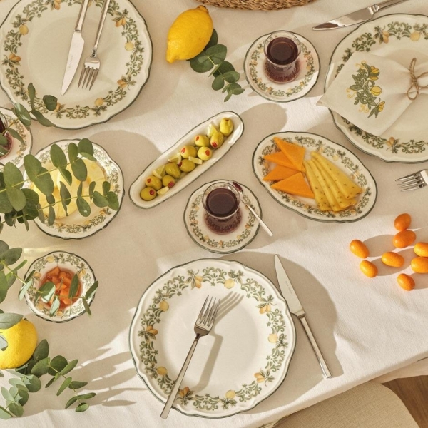Bella Maison Sicilia Stoneware 26 Parça Kahvaltı Takımı