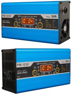 Powermaster PM-1230 Akü Şarj Cihazı