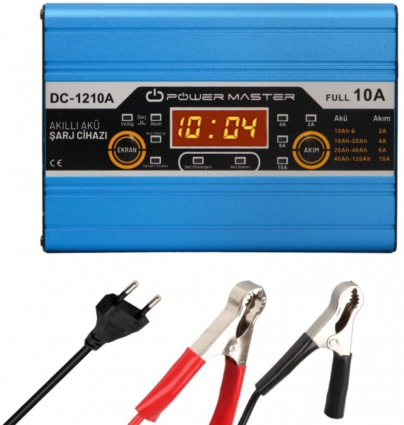 Powermaster DC-1210A Akü Şarj Cihazı
