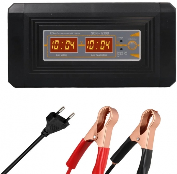Powermaster SON-1210D Akü Şarj Cihazı
