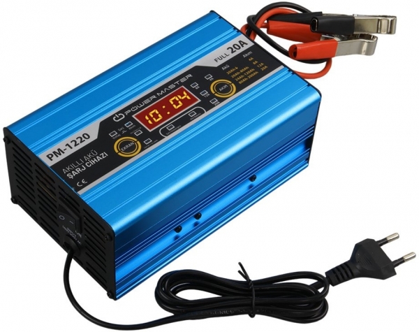 Powermaster PM-1220 Akü Şarj Cihazı