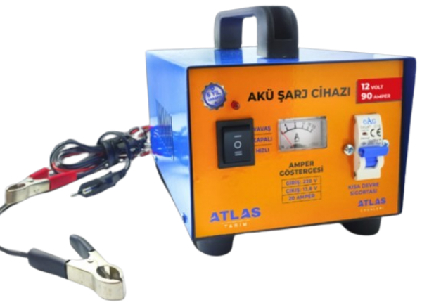 Atlas 12 Volt 90 Amper Akü Şarj Cihazı