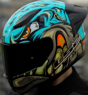 LS2 Rapid 2 Race Neo Mavi-Mor