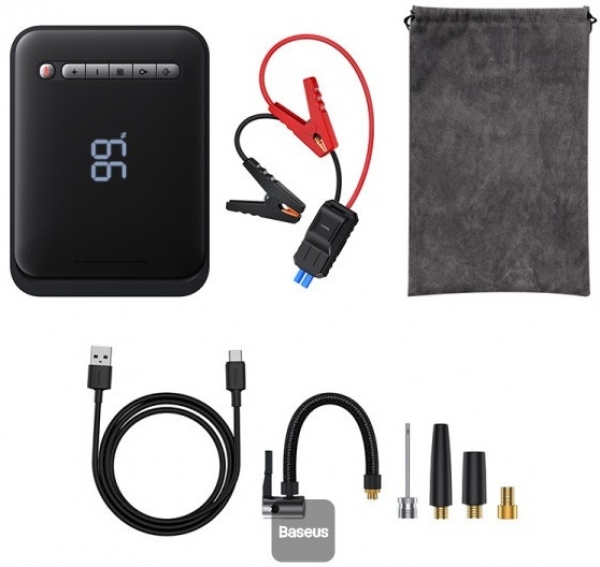 Baseus Super Energy Jump Starter 8000mAh Akü Şarj Cihazı