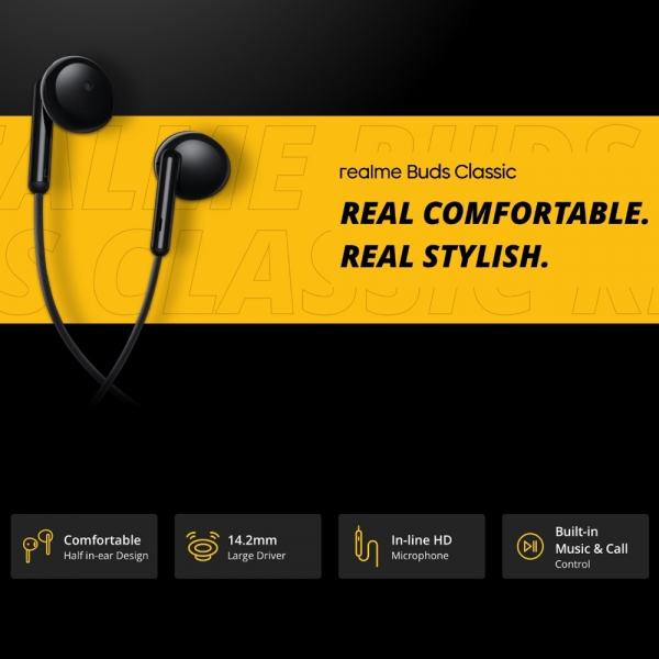 realme Buds Classic Kablolu Kulaklık