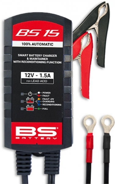BS Battery BS 15 Akü Şarj Cihazı