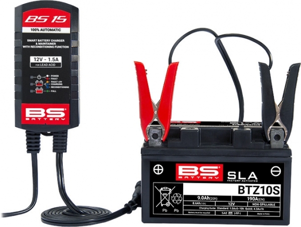 BS Battery BS 15 Akü Şarj Cihazı