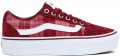 Vans Ward Platform (VN0A3TLCPRT1) Kadın Spor Ayakkabı