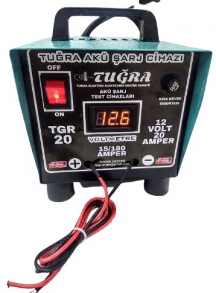 Tuğra TGR20 Akü Şarj Cihazı