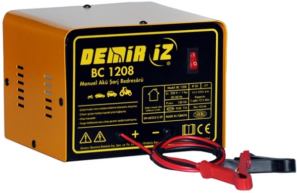 Demiriz BC 1208 Akü Şarj Cihazı