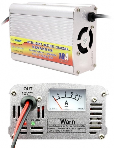 Suoer MA1210AS Akü Şarj Cihazı