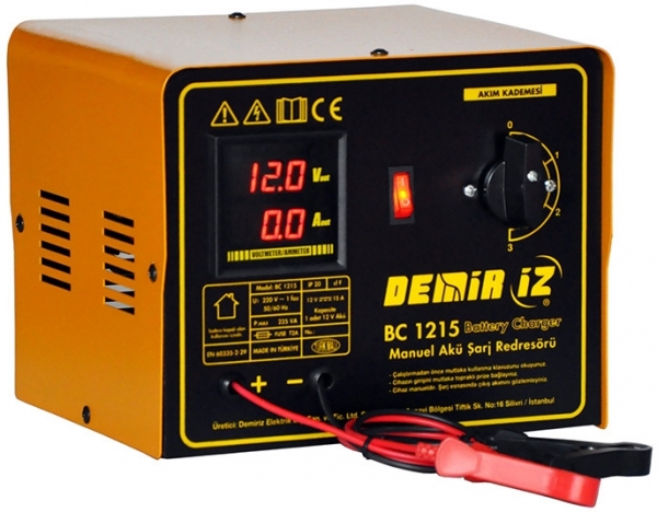 Demiriz BC 1215 Akü Şarj Cihazı