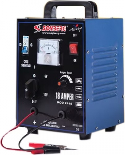 Soyberg S-2418 Akü Şarj Cihazı