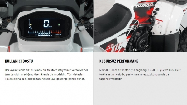 Kuba MX220 ATV