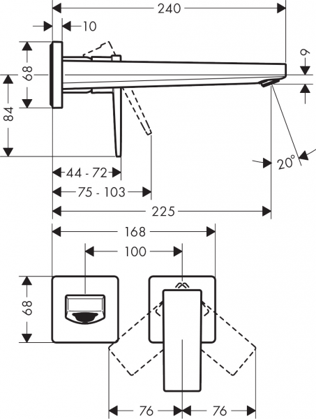 Hansgrohe Metropol 32526670 Lavabo Bataryası