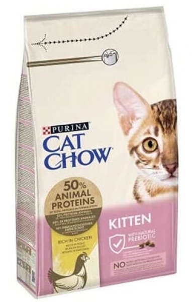 Cat Chow Tavuklu Yavru 1.5 kg Kedi Maması