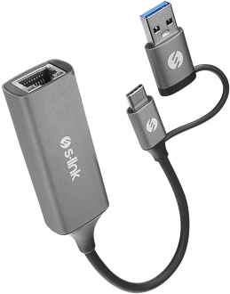 S-link USB 3.0 Type-C to Ethernet Dönüştürücü