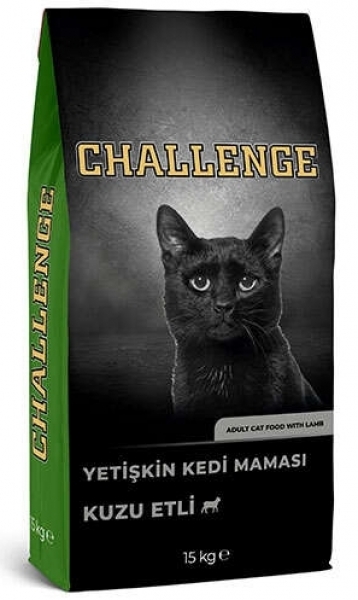 Challenge Kuzu Etli Yetişkin 15 kg Kedi Maması