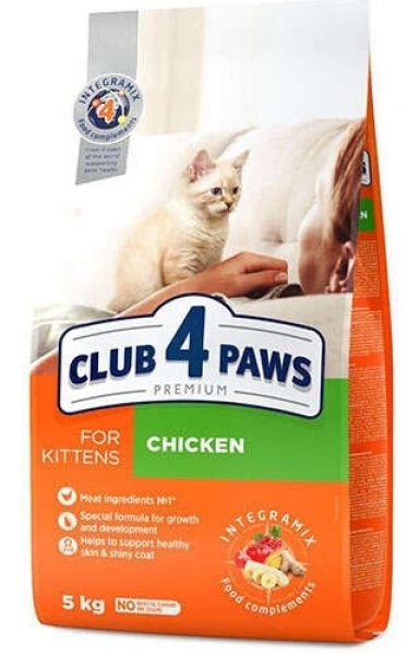 Club4Paws Premium Tavuk Etli Yavru 5 kg Kedi Maması
