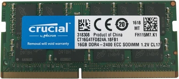 Crucial CT16G4TFD824A 16 GB 2400 MT