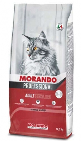 Morando Professional Kısırlaştırılmış 12.5 kg Kedi Maması