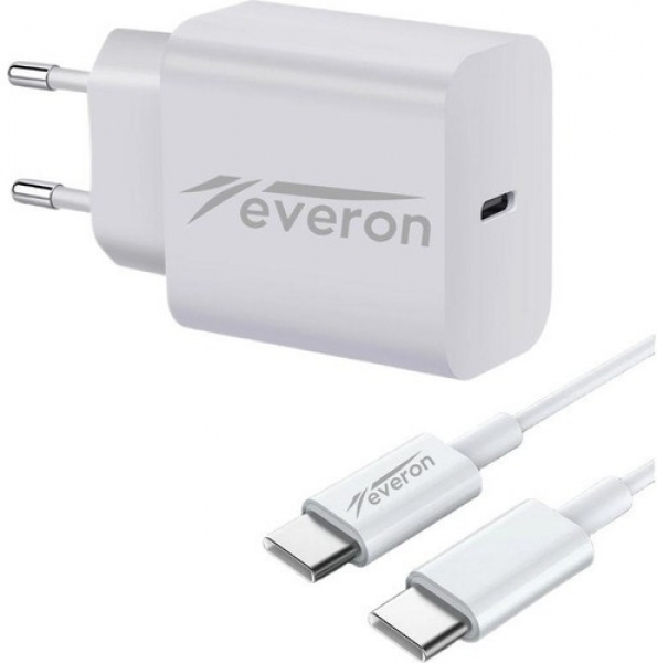 Everon EVR001 25W Şarj Aleti (USB Type-C)