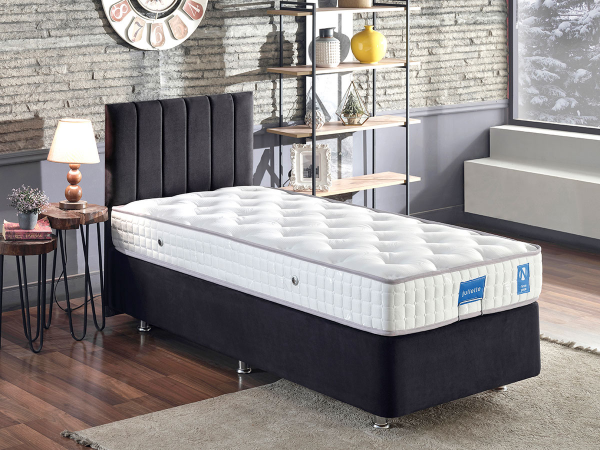 Niron Juliette 80x180 Baza+Başlık+Yatak Seti