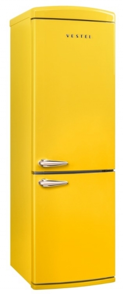 Vestel Retro NFK37011 Buzdolabı (Sarı)