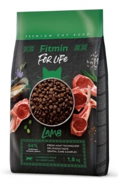 Fitmin Forlife Yetiskin Kuzu 1.8 kg Kedi Maması