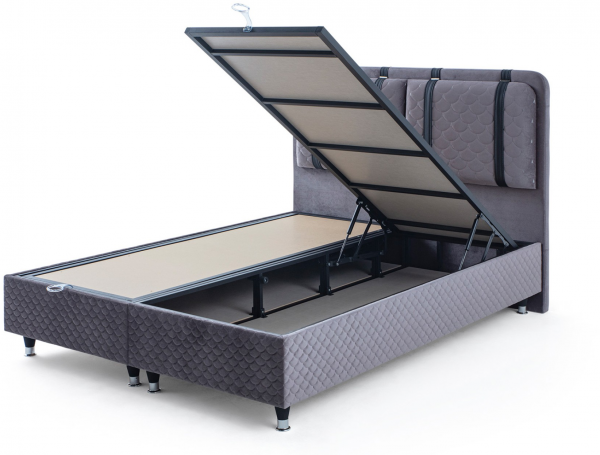 İndivani Comforti 140x200 Baza+Başlık+Yatak Seti