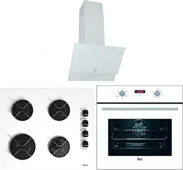 Teka Chef 6 Ankastre Set GBE 64002 KBC WH + HAK 625 WH + ATV 60