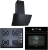 Teka Chef 5 Ankastre Set HL LUX 60 4G AI AL + HAK 625 BK + ATV 60