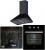 Teka Chef 3 Ankastre Set HLX 640 KBCOE BK + HE 715 BK + DBT 60 BK