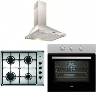 Teka Chef 1 Ankastre Set HLX 60 4G AI AL + HE 715 SS + DF 60