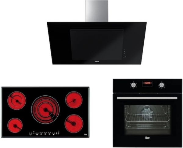 Teka Siyah Ankastre Set TR 951 + HAK 627 N + DVT 98660 TBS BK