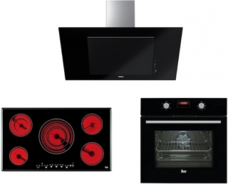 Teka Siyah Ankastre Set TR 951 + HAK 627 N + DVT 98660 TBS BK