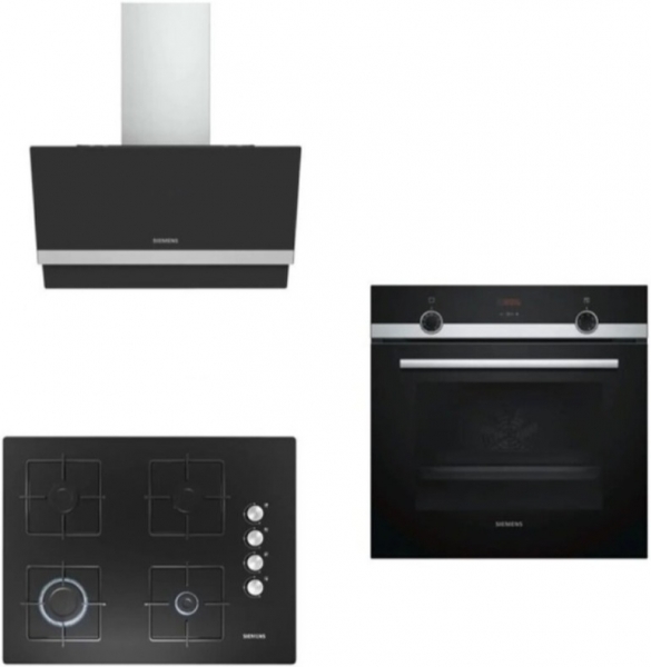 Siemens Ankastre Set EO7C6PO12O + HB514FBR1T + LC65KAJ60T