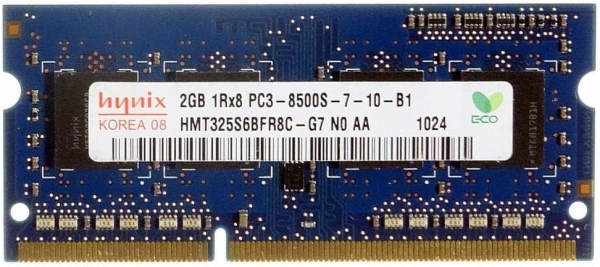 SK Hynix HMT325S6BFR8C-G7 2 GB 1066 MT