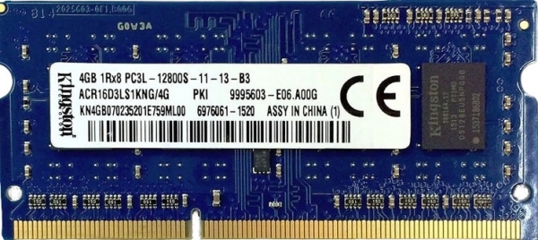 Kingston ACR16D3LS1KNG/4G 4 GB 1600 MT