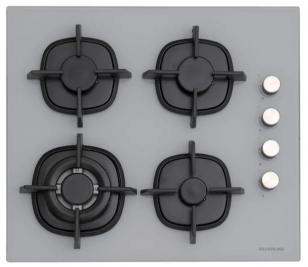 Silverline Gri Ankastre Set CS5429S01 + BO6505S01 + 3457 Soho 60