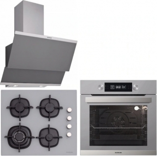 Silverline Gri Ankastre Set CS5429S01 + BO6505S01 + 3420 Classy 60