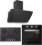 Silverline Siyah Ankastre Set CS5364B01 + BO6503B01 + 3373 Misto